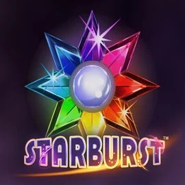 Starburst logo by NetEnt lumi casino