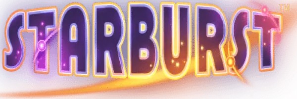 Starburst logo by NetEnt at lumi casino